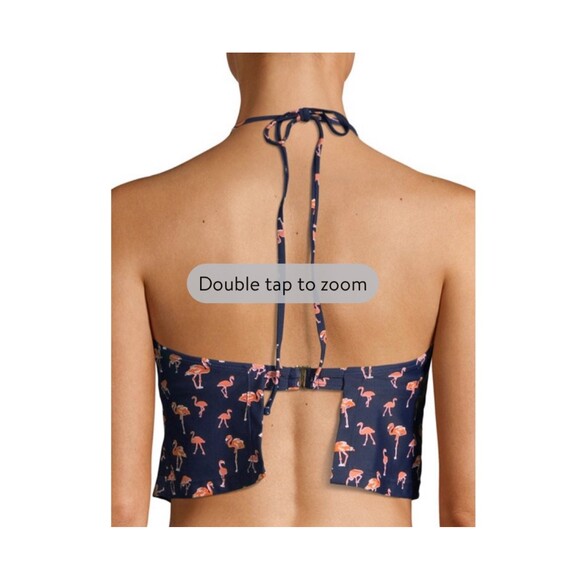 Cyn & Luca Juniors' Tiffany Flamingo Dancer Tankini Swimsuit - Picture 7 of 8